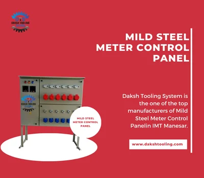 Mild Steel Meter Control Panel